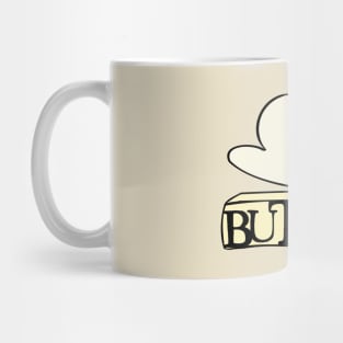 Butterfly Butter Fly Pun Mug